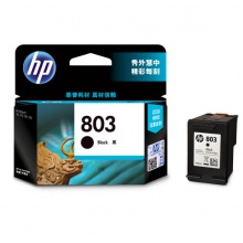 惠普/HP F6V21AA 803 黑色墨盒