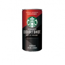 星巴克/Starbucks 星倍醇 经典浓郁咖啡饮料 228ml*12罐
