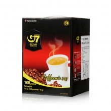 中原/G7 三合一速溶咖啡盒装 100条 1600克/盒
