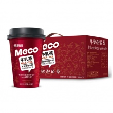 香飘飘奶茶 Meco牛乳茶 牛奶泡的茶饮料 300ml×6杯