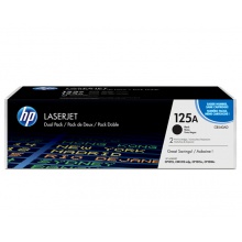 惠普/HP CB540AD HP 125A LaserJet 黑色硒鼓双套装