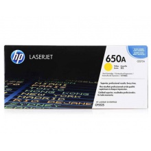 惠普/HP CE272A 650A 黄色原装 LaserJet 硒鼓 