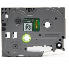 兄弟/brother TZe-MQ835 12mm 亮金底白字 鲜艳色带