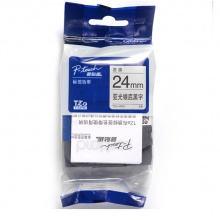 兄弟/brother TZe-M951 24mm 银底黑字标签色带