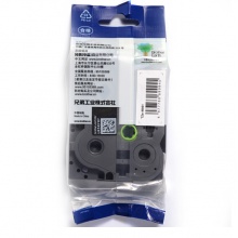 兄弟/brother TZe-M951 24mm 银底黑字标签色带