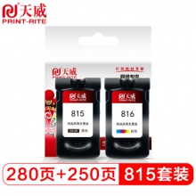 天威/PrintRite PG815/CL816墨盒套装