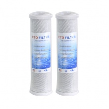 法兰尼/FLN 10寸通用后置压缩活性碳滤芯 厨房净水器滤芯 家用净水器滤芯