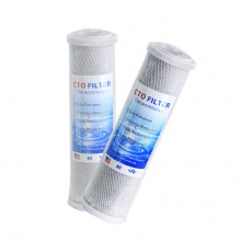 法兰尼/FLN 10寸通用后置压缩活性碳滤芯 厨房净水器滤芯 家用净水器滤芯