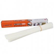 齐心/Comix MG-500 直径4.8*500MM 100支装财务装订机透明铆管(适用大多数装订机)