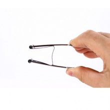 齐心/COMIX 60只装15mm黑色长尾夹/票据夹/燕尾夹/铁夹子 B3630