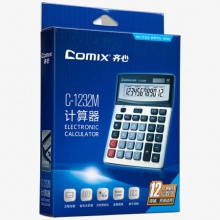 齐心/COMIX 12位大台办公计算器 C-1232M