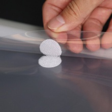 齐心/Comix EA69 A4 10个装 透明文件袋 粘扣袋 资料袋