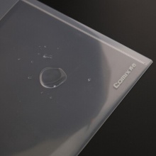 齐心/Comix EA69 A4 10个装 透明文件袋 粘扣袋 资料袋