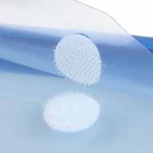 齐心/Comix A1707 蓝色 10个装 A4 粉彩粘扣袋/文件袋/资料袋