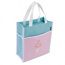 齐心/Comix A3551 清新收纳袋/手提袋/超市购物袋 图案随机