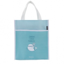 齐心/Comix A3551 清新收纳袋/手提袋/超市购物袋 图案随机