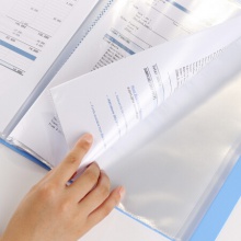 齐心/Comix PF30AK 黑色 A4 30页 资料册/文件册