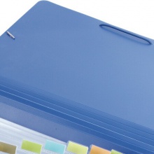 齐心/Comix F4302 12格易分类松紧带式风琴包/文件夹/票夹