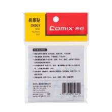 齐心/COMIX D6021 24本装 80张76x76mm英寸 黄