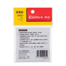 齐心/COMIX D6022 黄 80张76x101mm英寸24本装