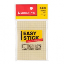 齐心/COMIX D6022 黄 80张76x101mm英寸24本装