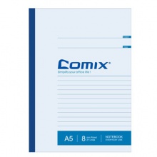齐心/COMIX C4503 A540页软抄本 12本混色装