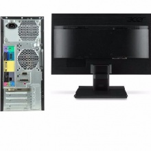 宏碁/Acer Veriton D430 6402+V226HQL（21.5英寸） 台式计算机