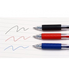 齐心/COMIX K36 黑色12支装0.5mm 办公按动中性笔