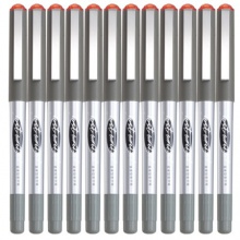 齐心/COMIX RP601 12支/盒0.5mm 针管型直液式走珠签字笔学生考试中性笔