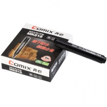 齐心/COMIX MK818 12支/盒 粗头物流油性记号笔大头笔