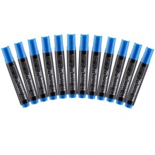 齐心/COMIX MK818 12支/盒 粗头物流油性记号笔大头笔