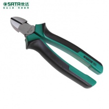 世达/（SATA）72301省力型斜口钳6寸双色柄斜嘴钳 