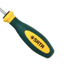 世达/（SATA）63710 G系列 一字双色柄螺丝批 3×150mm笔记本螺丝批组合磁头起子改锥拆机维修工具