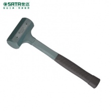 世达/（SATA）防震橡皮锤65mm 钢管柄橡皮锤子橡胶锤子榔头安装胶锤 92904 