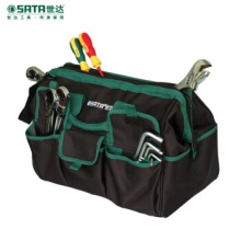 世达/（SATA）工具包14英寸电工维修工具包多功能工具手提包帆布 95183