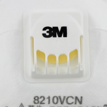 3M 8210VCN N95带呼吸阀防颗粒物 防尘口罩