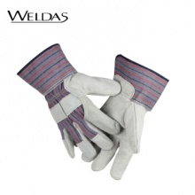 威特仕 / WELDAS 10-2215 海员手套帆布半皮手套铸造钢铁搬运切割专用手套