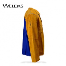 威特仕 / WELDAS 44-2530 雄蜂王牛皮透气款电焊工服背部凉爽款上身烧焊焊服