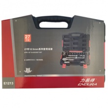 力易得（ENDURA）E1213 27件12.5mm系列套筒组套