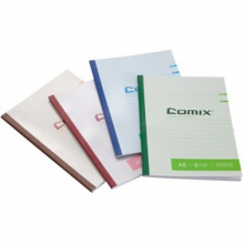 齐心/COMIX C4506 A580页6本装 无线装订本 配色