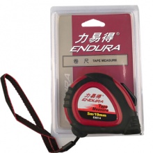 力易得（ENDURA）E8014 双色橡塑卷尺 5m*19mm