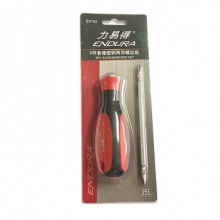 力易得（ENDURA）E6742 2件套橡塑柄两用螺丝批