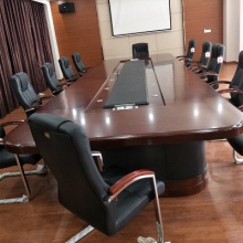 会议桌长桌大型会议桌 会议桌椅组合椭圆形油漆会议桌