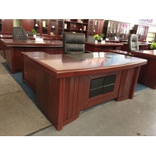 实用中式优质办公桌 职场经理总裁老板办公大班台 板材家具