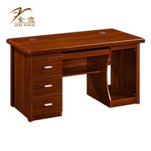 中式老板办公桌办公台金迎家具简易单人办公桌