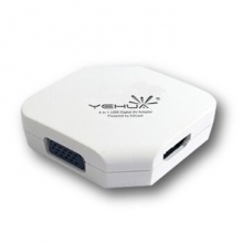 乐来乐/（Lemorele）HDMI视频同屏转换器转接线Mate1电脑手机连接VGA投影仪电视机即插即用高清同屏器 