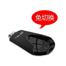 野花/（YEHUA）无线HDMI同屏器airplay安卓苹果手机平板投屏车载电视投影仪推送宝 黑色