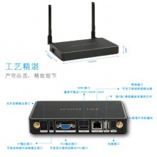 乐来乐/（Lemorele）WIFI无线HDMI同屏器 VGA高清手机平板电视投影推送宝 airplay无线传输同屏 W04商务版