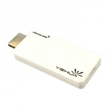 乐来乐/（Lemorele）无线HDM同屏器 C8 WiFi推送宝airplay投影仪高清影音镜像传输器 白色 C8-2.4G