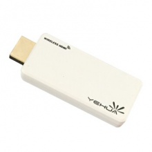 乐来乐/（Lemorele）无线HDM同屏器 C8 WiFi推送宝airplay投影仪高清影音镜像传输器 白色 C8-2.4G